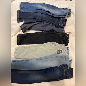 $6 for each pair! AMAZING DEAL 7 pairs of denim for girls pants